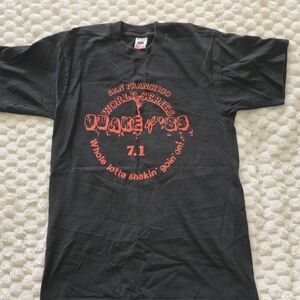 Vintage Black San Francisco Quake '89 T-Shirt